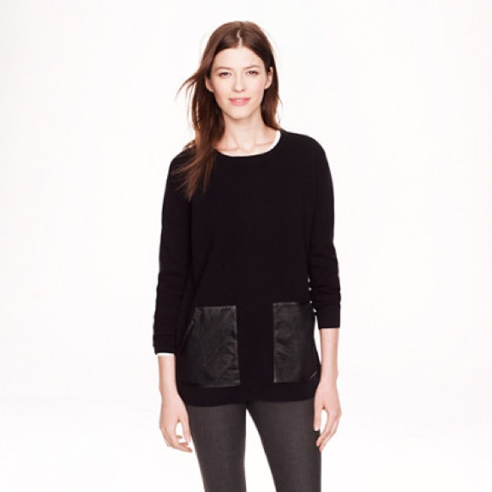 J Crew black sweater