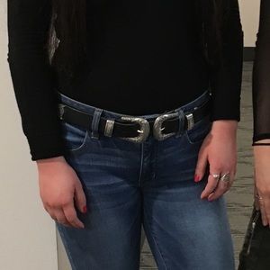 Nasty Gal | Double buckle belt