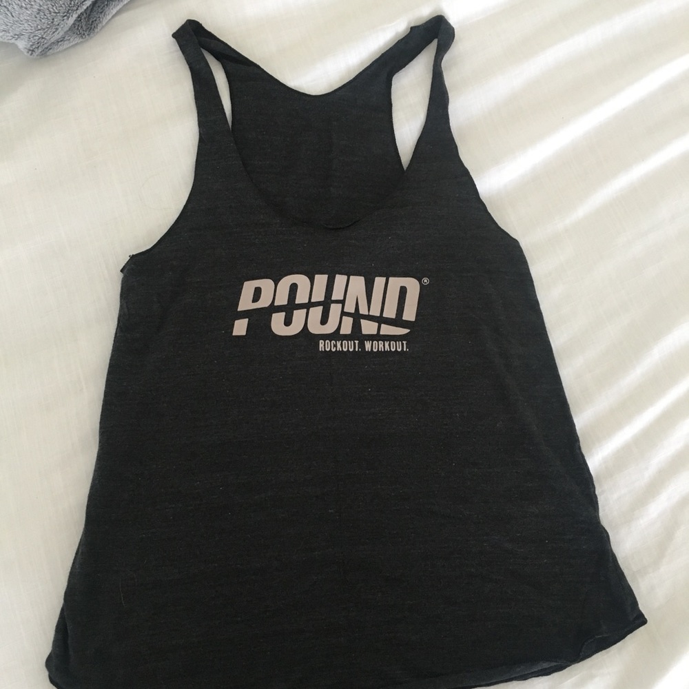 POUND Logo Workout Tank - M