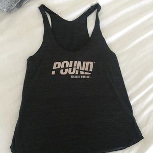 POUND Logo Workout Tank - M