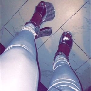 Chunky Platform Heels