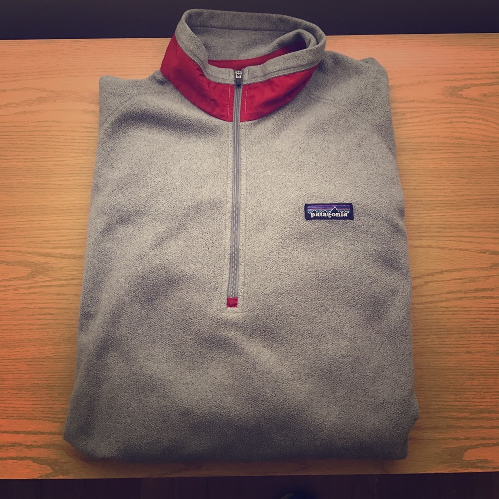 Patagonia half zip fleece
