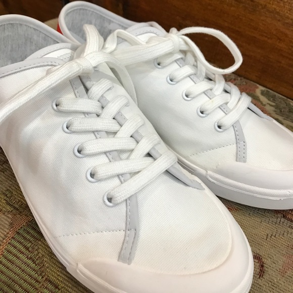 Rag & Bone Red/White low top - Picture 4 of 7