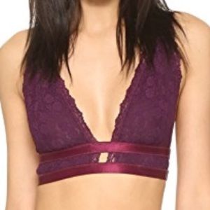 Free People XS Call Me Darling Lace Bralette