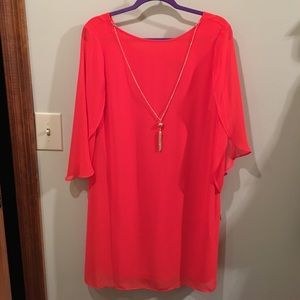 Final Sale   Beautiful orange dress