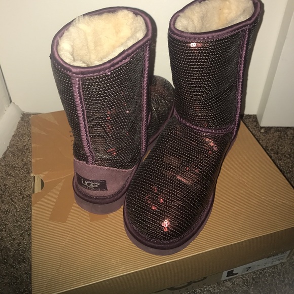 Sparkle Sequin Ugg Boots (SOLD) - Picture 2 of 4