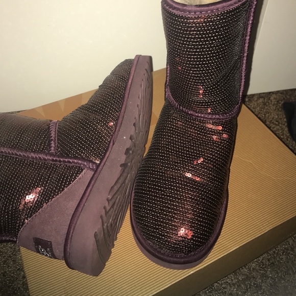 Sparkle Sequin Ugg Boots (SOLD) - Picture 4 of 4