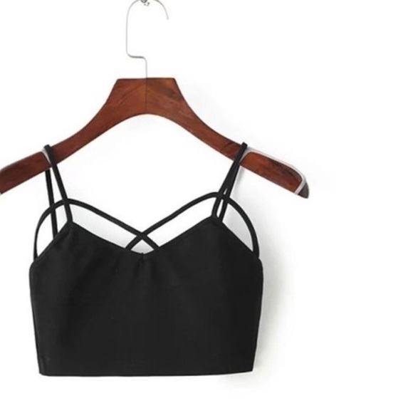 Black bra top/bralette🖤 ONLY 2 LEFT!! - Picture 3 of 5