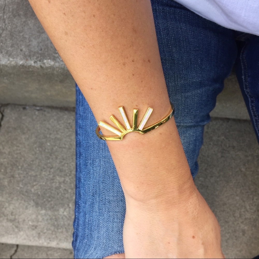 Opal Sunburst Bracelet