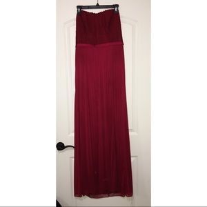 Strapless Bridesmaid Dress