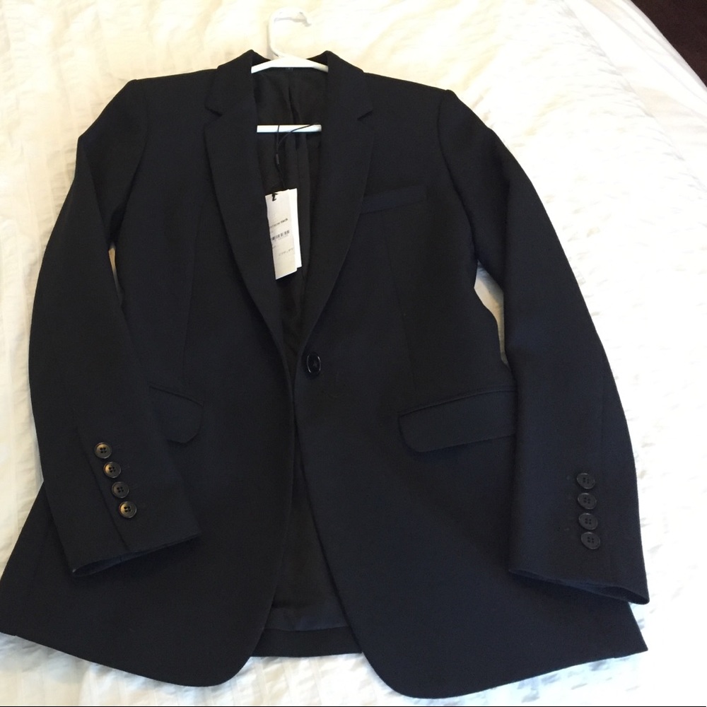 Helmut Lang black blazer.