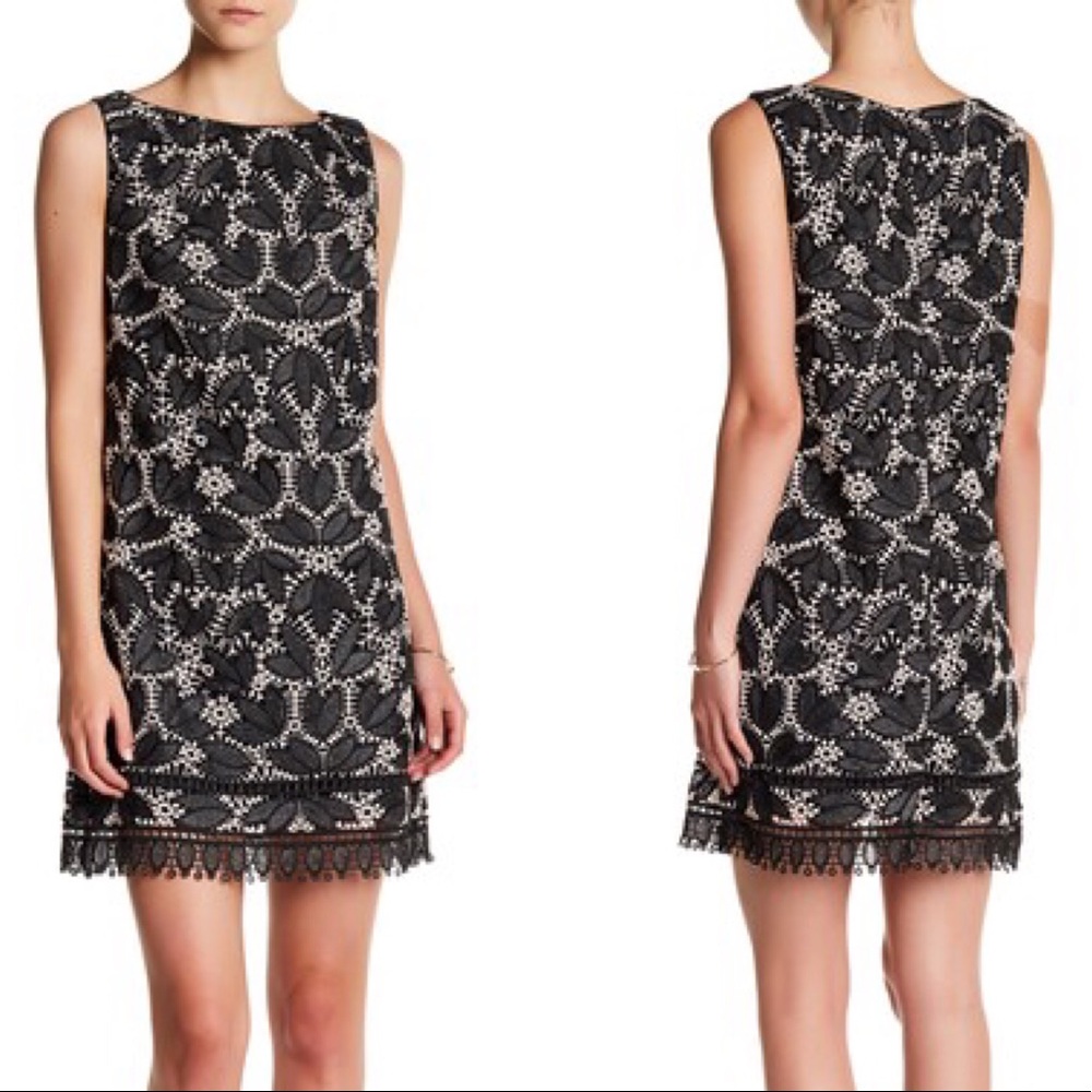 Anna Sui Falling Leaf Lace Dress - Picture 1 of 6