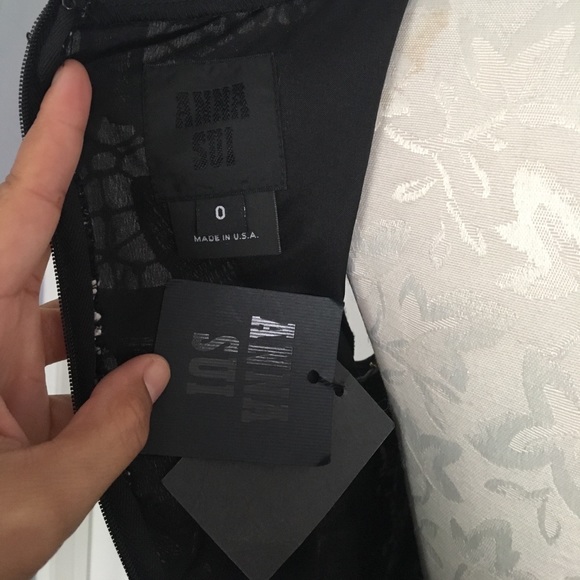 Anna Sui Falling Leaf Lace Dress - Picture 6 of 6