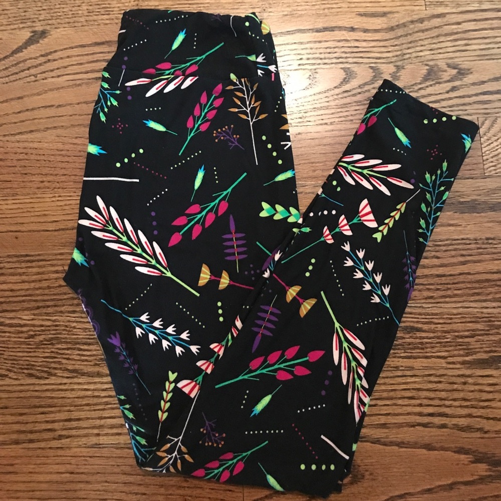 Lularoe floral leggings