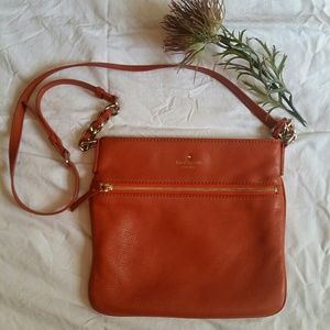 Leather Kate Spade cross body bag