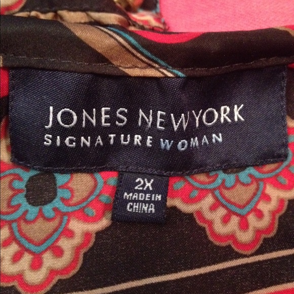 JONES NEW YORK SZ 2X SIGNATURE WOMEN L/S - Picture 6 of 8