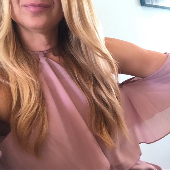 🏄🏽‍♀️Venus Blush Ruffle Top 🏖 Summer Sale - Picture 6 of 8