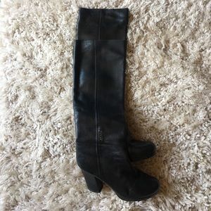 Prada leather boots 37