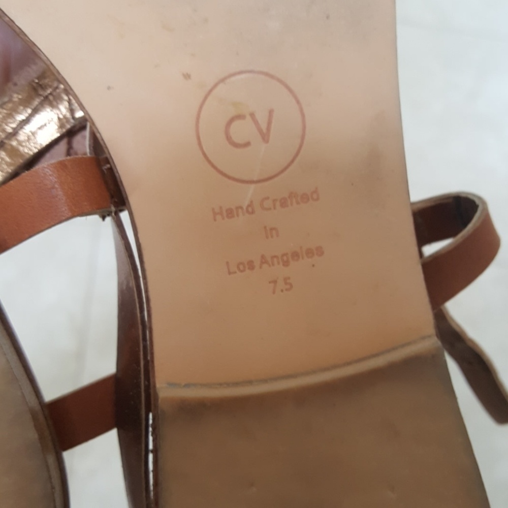 Cynthia Vincent leather sandals 7.5 - Picture 7 of 8