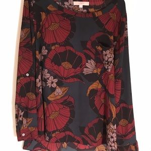 LOFT long sleeve flowy shirt