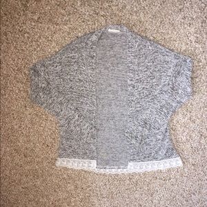 Grey cardigan