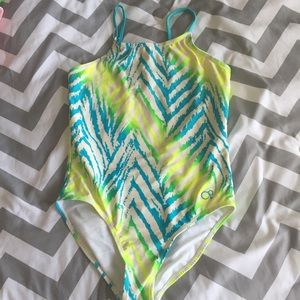 Zebra Print swimsuit