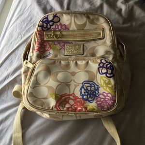 Coach mini backpack