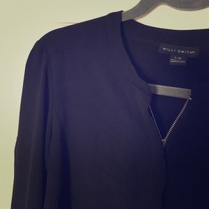 Black long sleeve blouse