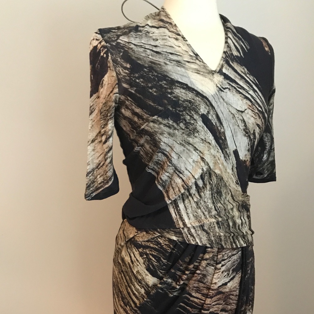 Helmut Lang Gathered Waist Dress Fits Medium