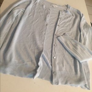 NY&Co Light Blue Cardigan