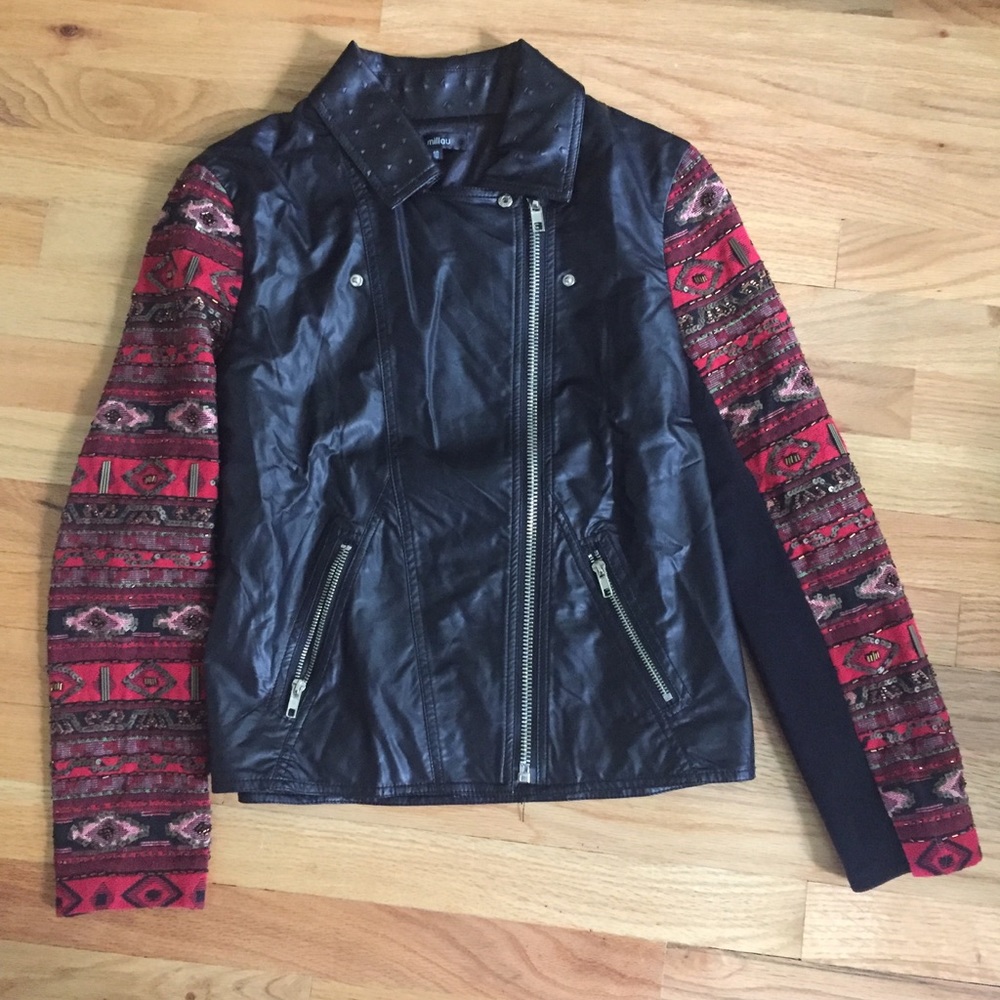 LF Aztec Leather Jacket