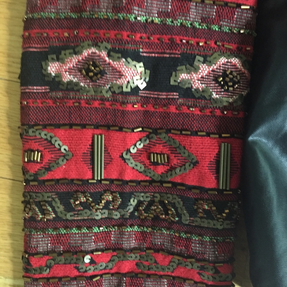 LF Aztec Leather Jacket - Picture 2 of 3