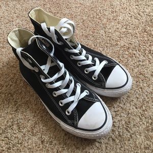 Black High Top Converse