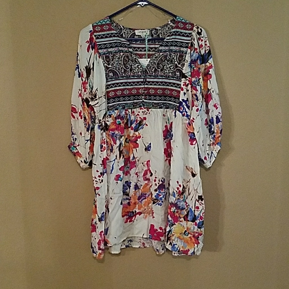 Umgee Peasant Dress
