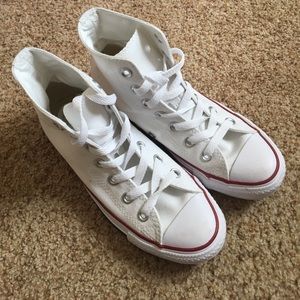 White High Top Converse