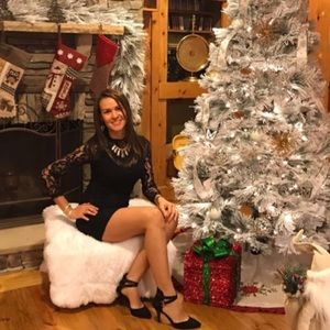 SEXY Black short lace dress. MAKE OFFER