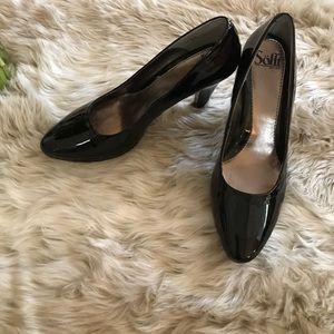 Sofft Black Patent Pumps NWOT