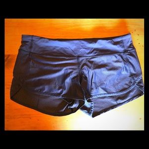Lululemon Speed Shorts size 10