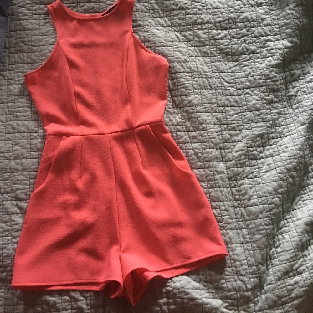 Coral Romper