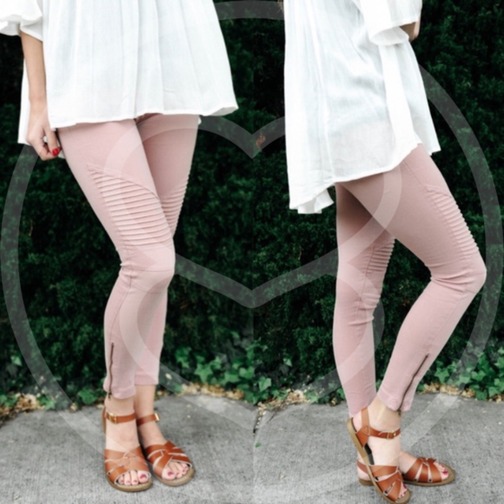 DEBBIE Stretchy Pants - MAUVE - Picture 2 of 2