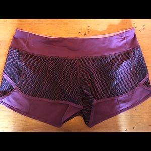 Lululemon Speed Shorts size 10