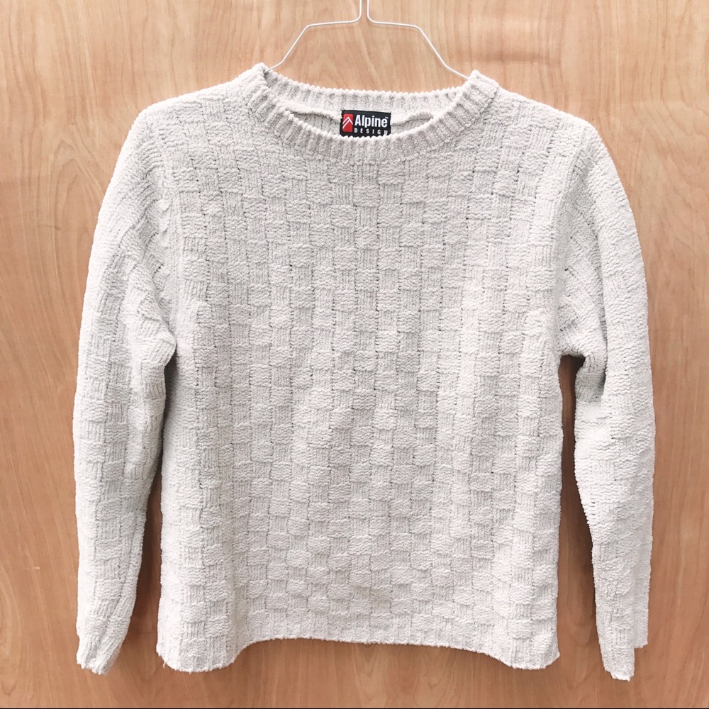 Vintage Alpine Designs Fleece Sweater