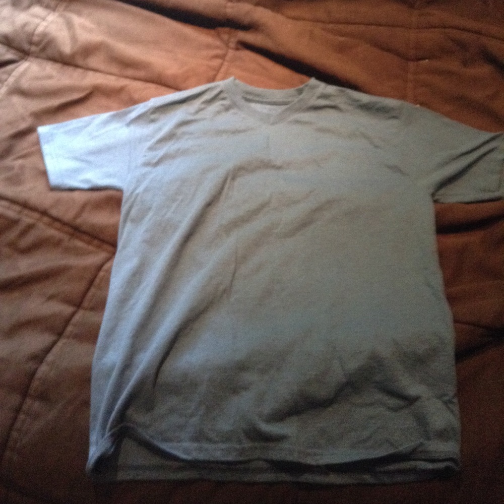 A blue t shirt
