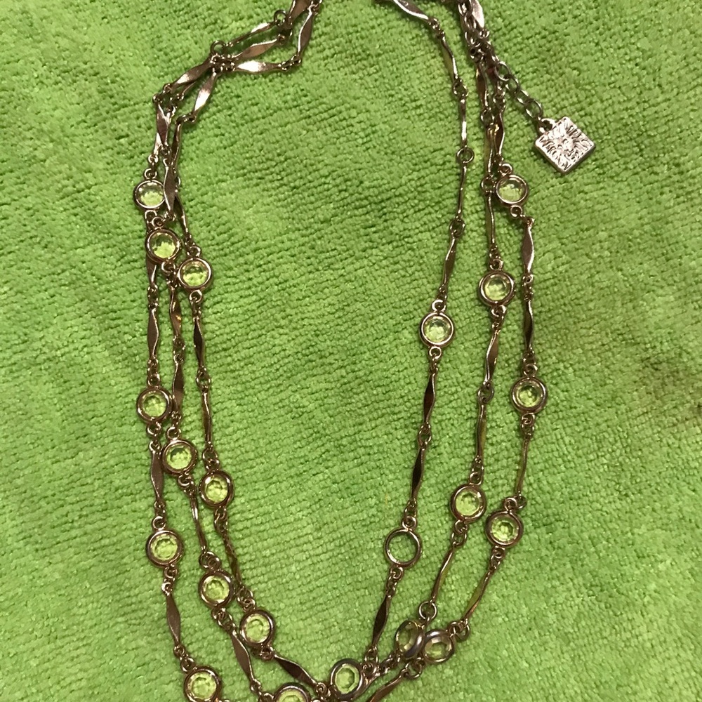Three layer necklace