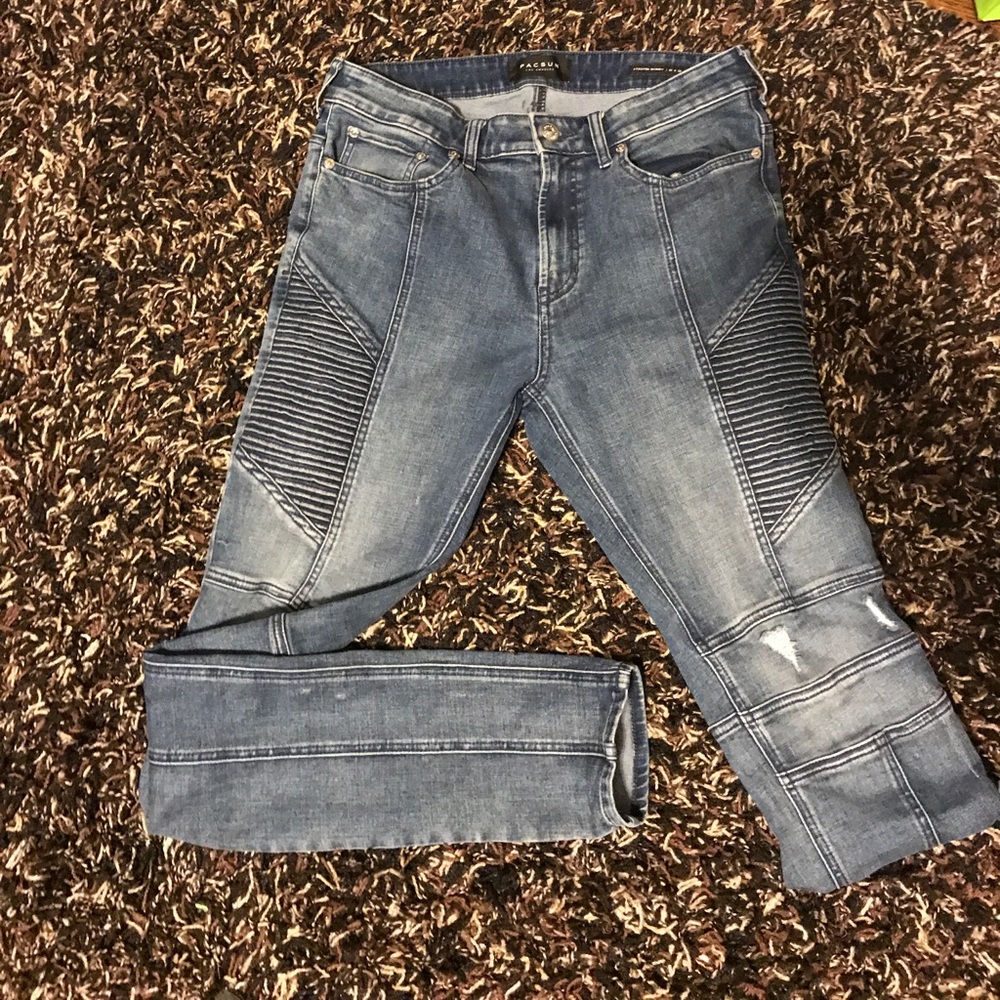 Distressed Pacsun denim stretch jeans