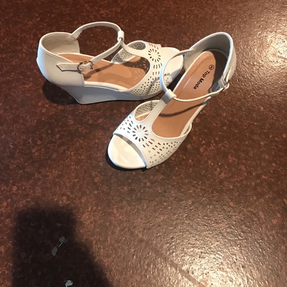 Women's Top Moda Wedge shoes - Picture 7 of 7
