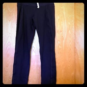Lululemon dark purple 🔮 straight leg yoga pants