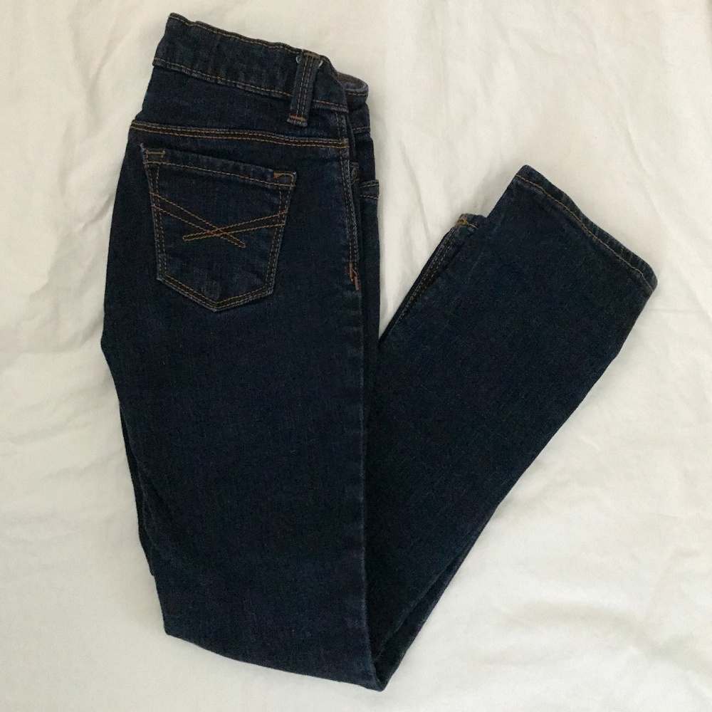 Gap "Tween Queen" super skinny dark wash jeans 7