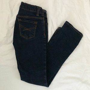 Gap "Tween Queen" super skinny dark wash jeans 7