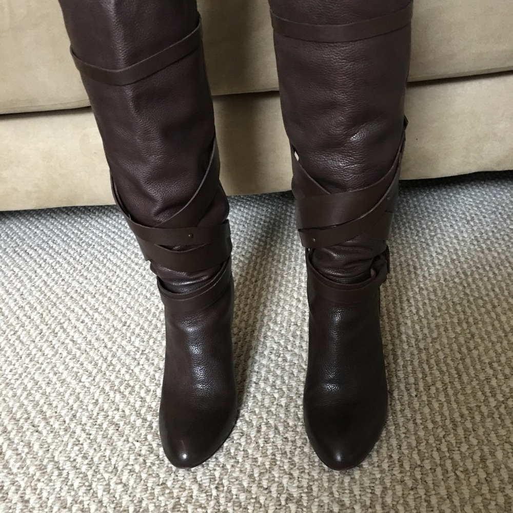 Brown Leather Boots